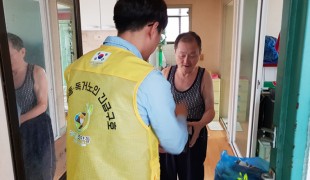 어르신들 밑반찬도시락 봉사현…