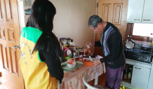 희망의도시락 및 밑반찬전달♥