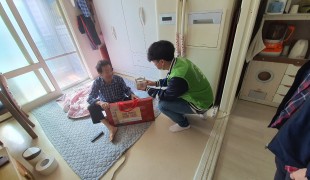 노인후원단체 희망조약돌, 빈…